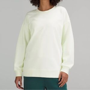 Lululemon Perfectly Oversized Crew/ electric color
